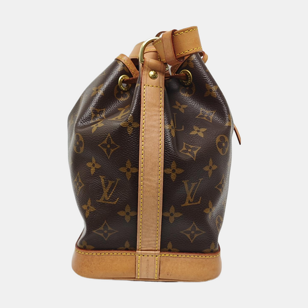 NOÉ BB Monogram Coated Canvas Brown