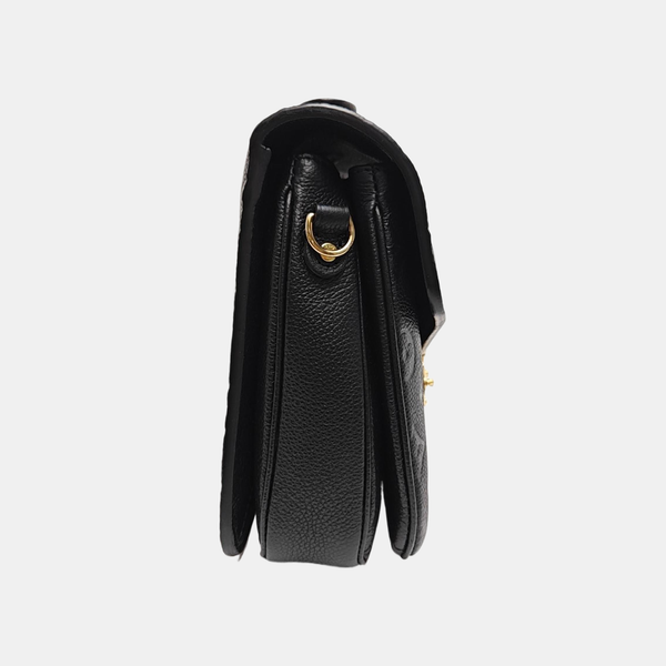 MÉTIS MM Monogram Calfskin Black