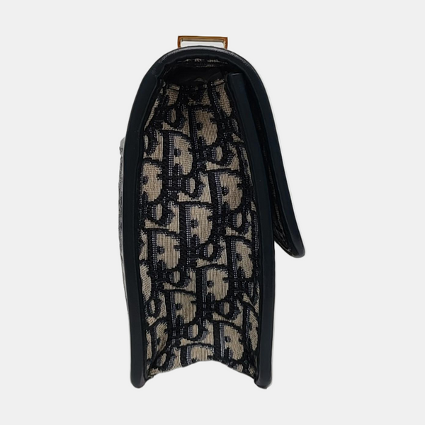 30 Montaigne Oblique Canvas Blue