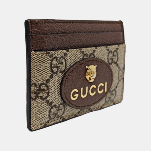 Neo Vintage Monogram Coated Canvas Brown Card Holder