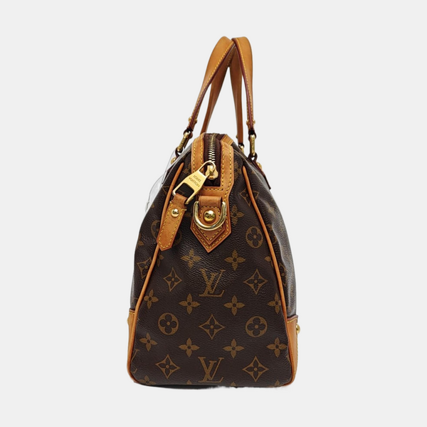RETIRO NM Monogram Coated Canvas Brown