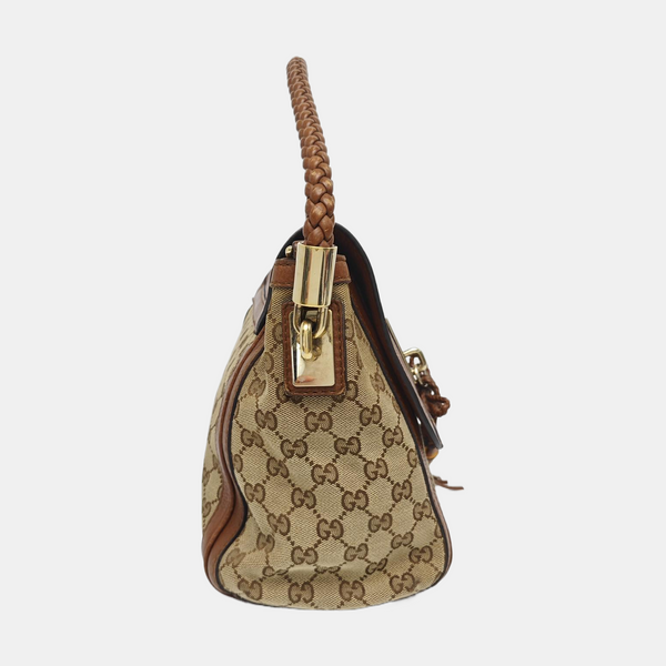 Indy Monogram Fabric Brown