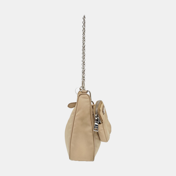 Re-Edition2000 Mini Nylon Beige
