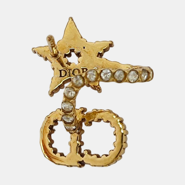 Clair D Lune Metal Gold Stud Earrings