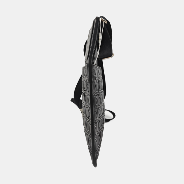Calfskin Shoulder Bag Black