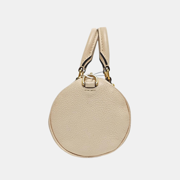 PAPILLON BB Monogram Calfskin Beige