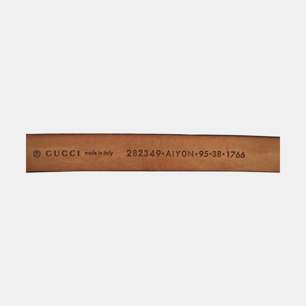 Leather Belt Red
