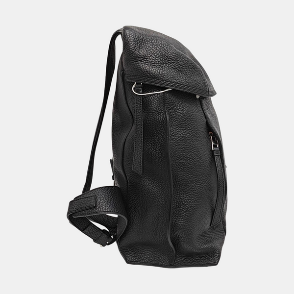 Calfskin Backpack Black