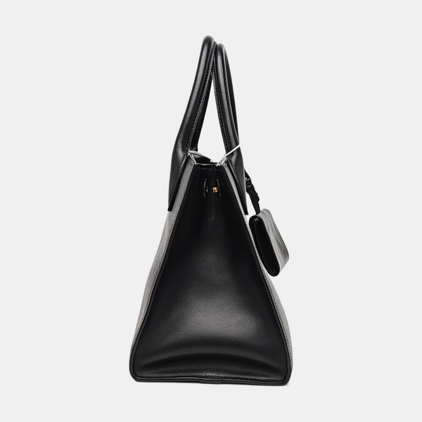 Monochrome Small Saffiano Calfskin Black