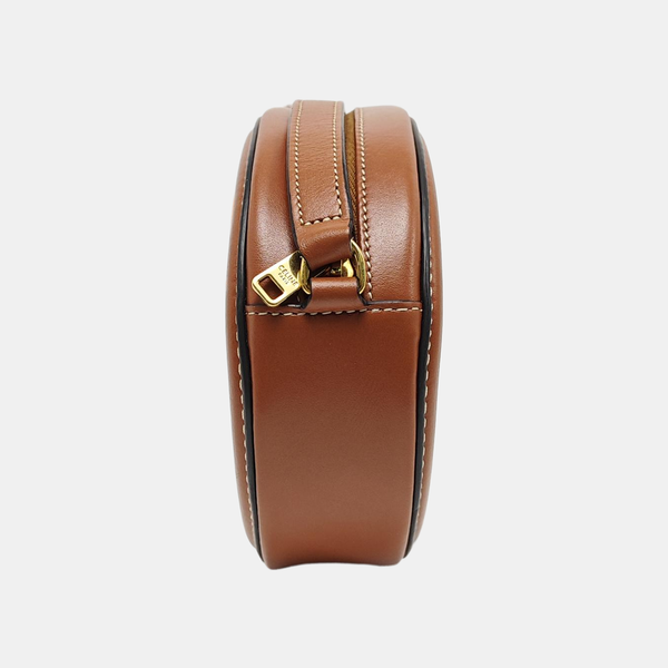 TRIOMPHE Mini Calfskin Beige