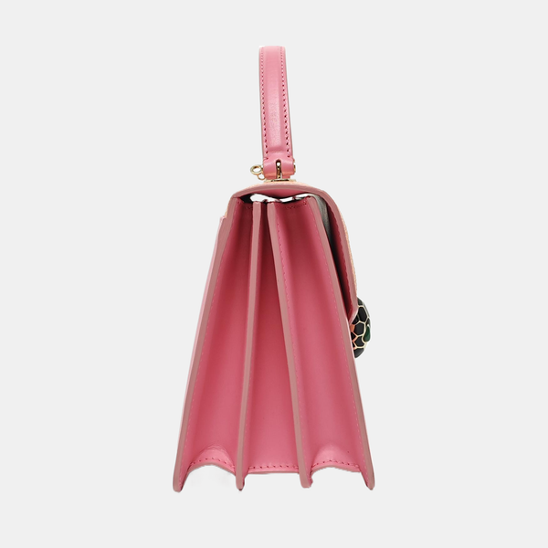 SERPENTI FOREVER Small Stingray Leather Pink