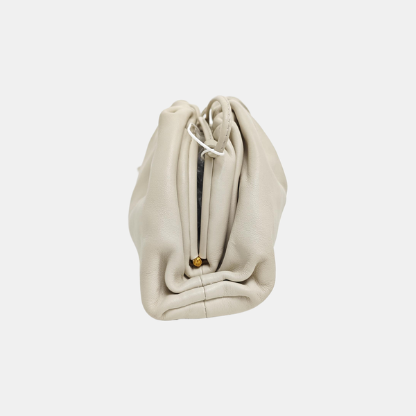The Pouch Mini Lambskin White