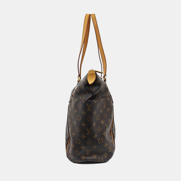 TOTALLY GM Monogram Coated Canvas Brown