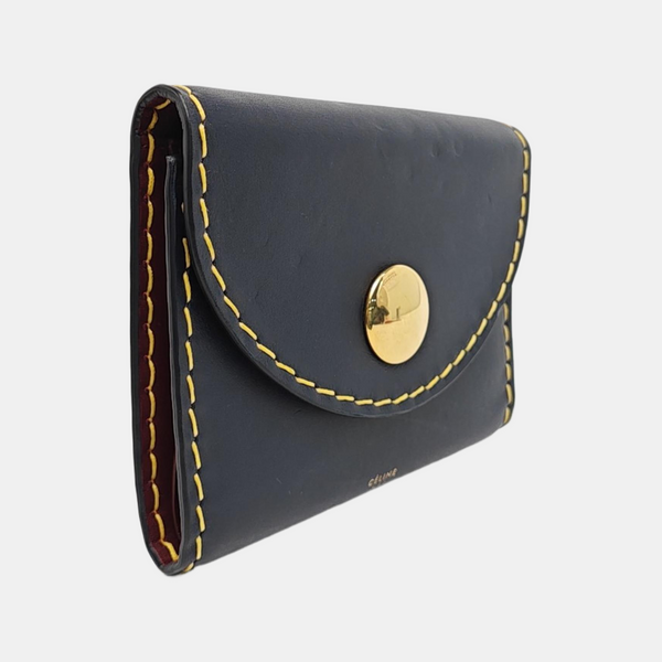 Calfskin Wallet Blue