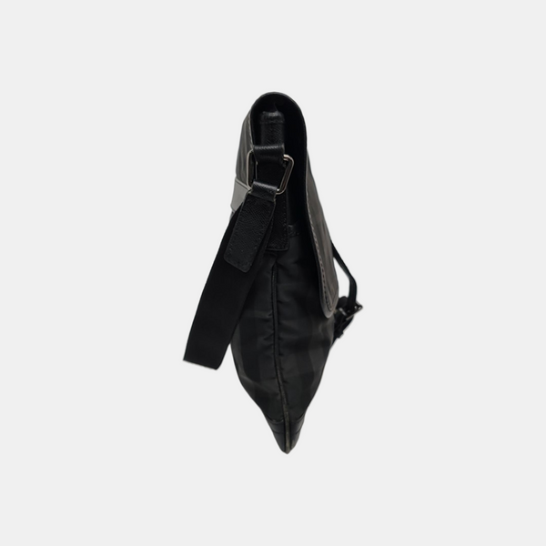 Fabric Crossbody Bag Black