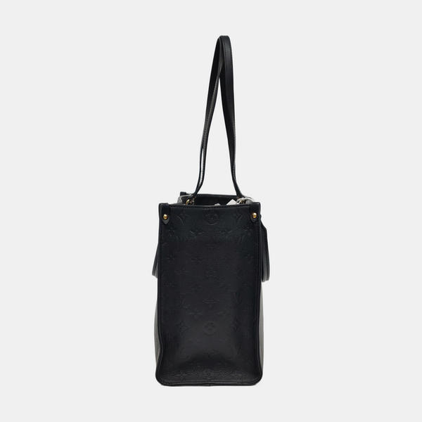 ONTHEGO MM Monogram Calfskin Black