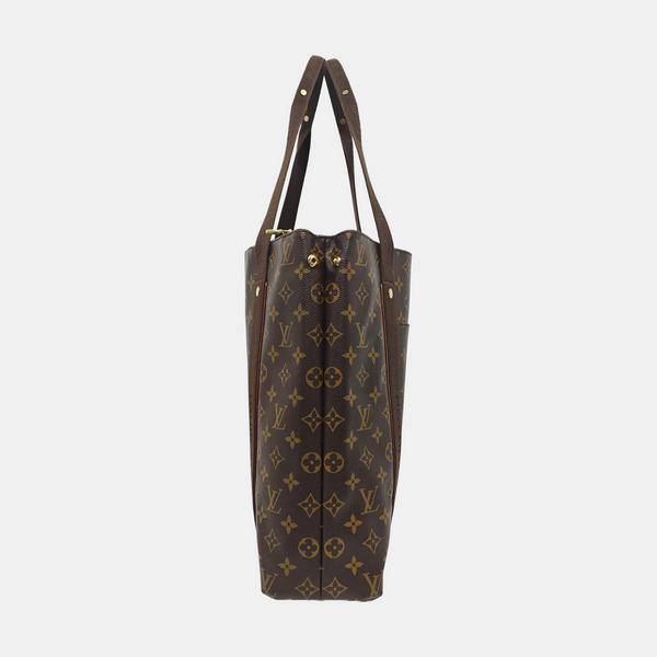 VINTAGE BEAUBOURG Monogram Coated Canvas Brown