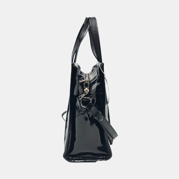 Bazar Patent Leather Black