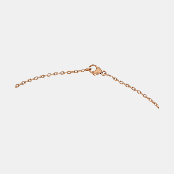 Pop H Metal Rose Gold Necklace