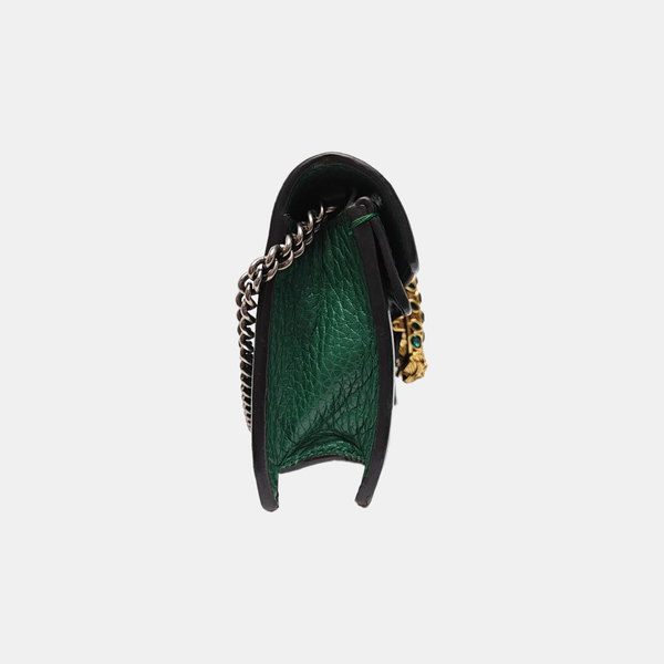 Dionysus Super Mini Calfskin Green