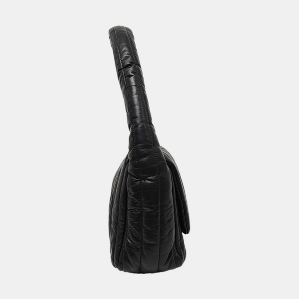 Monaco Small Quilted Calfskin Black
