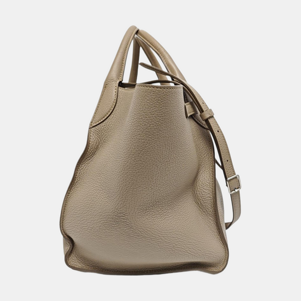 BIG BAG Small Calfskin Gray