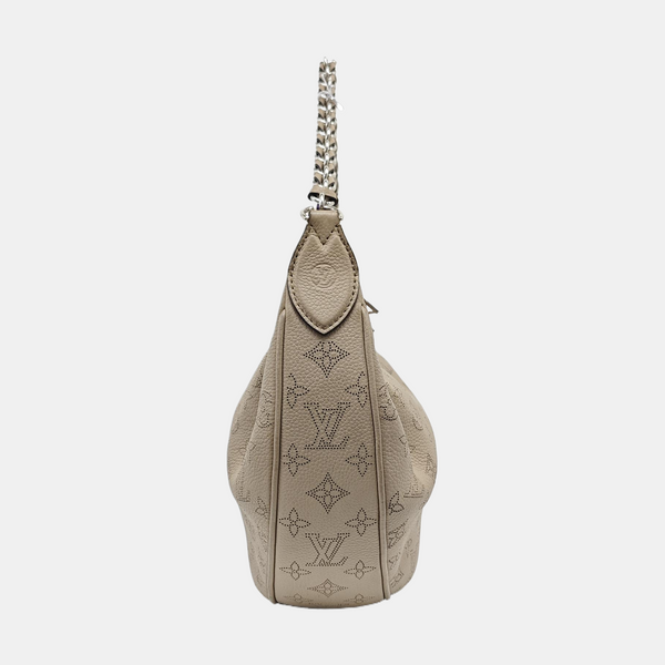 BAIA PM Monogram Calfskin Gray