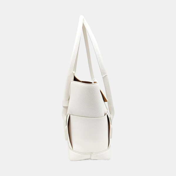 Arco Small Calfskin White