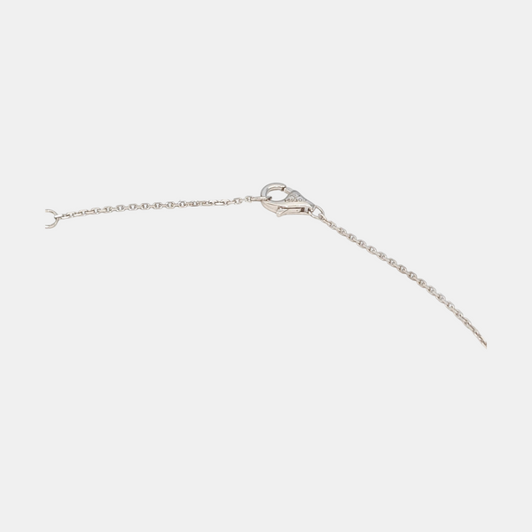 AMULETTE DE CARTIER 18k White Gold Silver Necklace