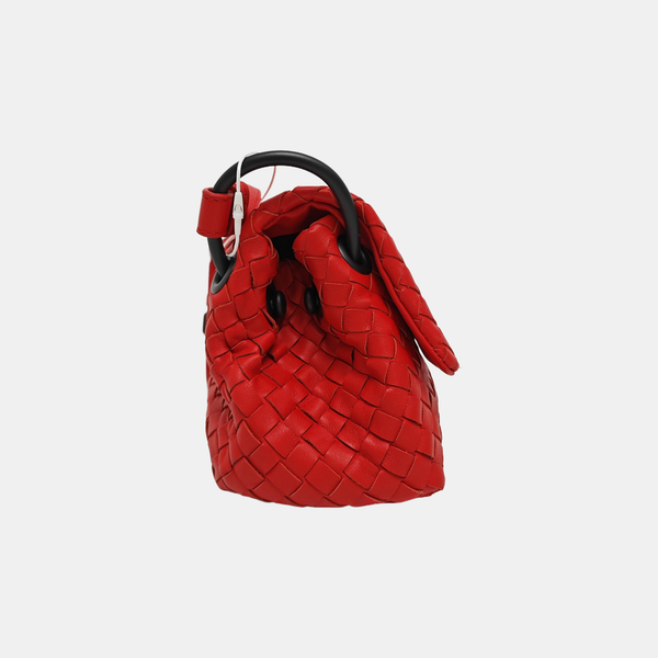 Authenticated pre-owned Olimpia Lambskin Red - Shoulder Bag at Looply
