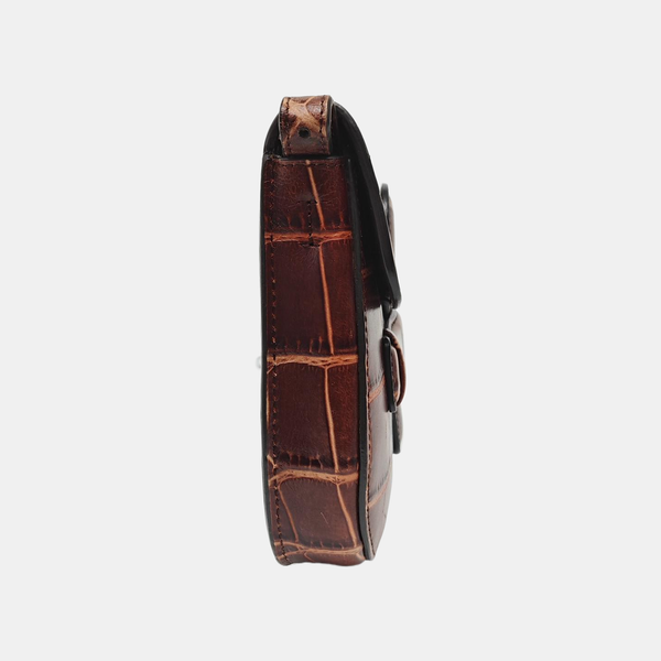 SYMMETRICAL Calfskin Brown