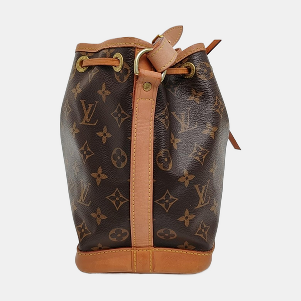 NOÉ BB Monogram Coated Canvas Brown