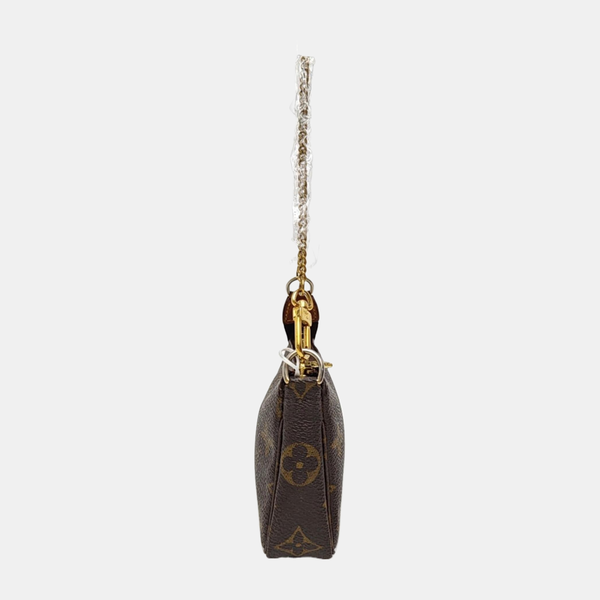 ACCESSOIRES Mini Monogram Coated Canvas Brown