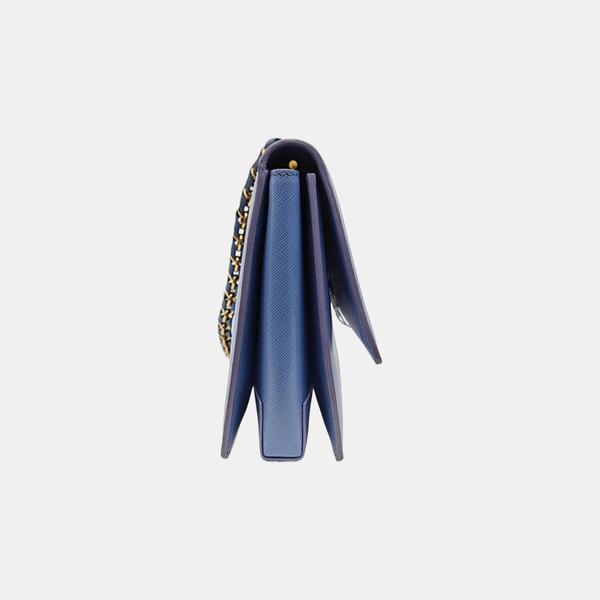 Ginny Calfskin Blue