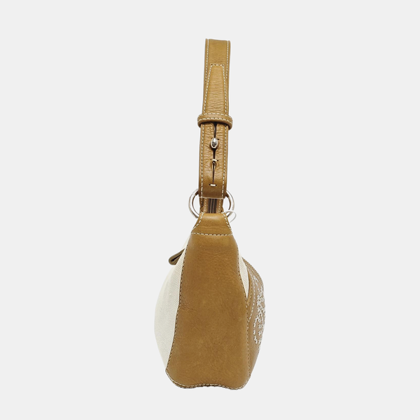 Canvas Top Handle Bag Multicolor