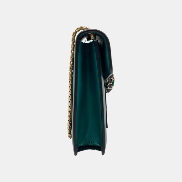 SERPENTI FOREVER Small Calfskin Green