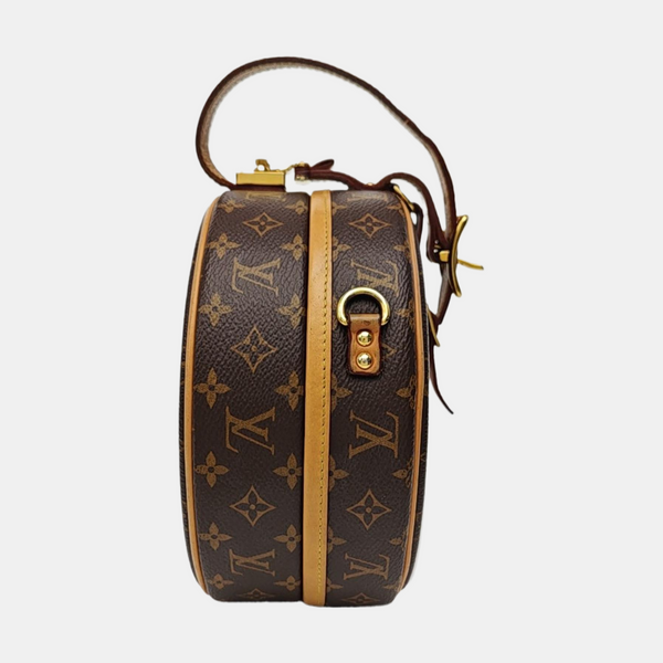 BOITE CHAPEAU PM Monogram Coated Canvas Brown