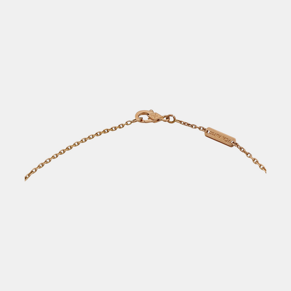 Vintage Alhambra 18k Rose Gold Necklace