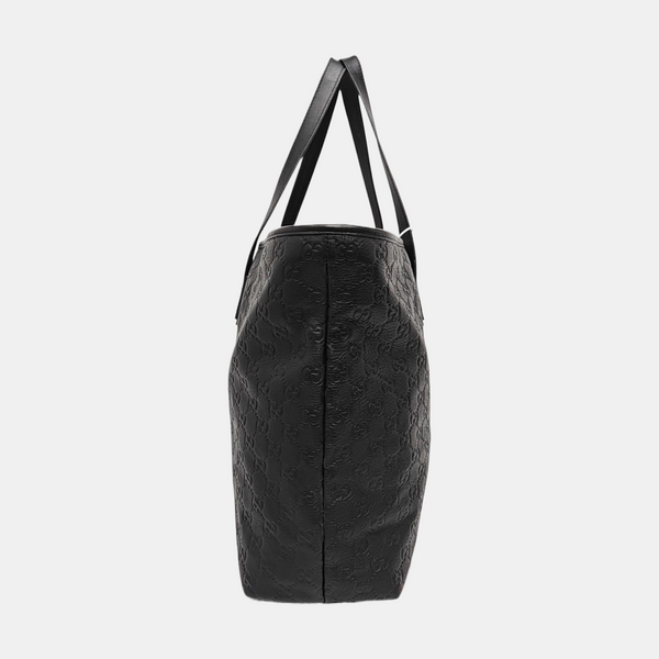 GG Imprime Monogram Calfskin Black