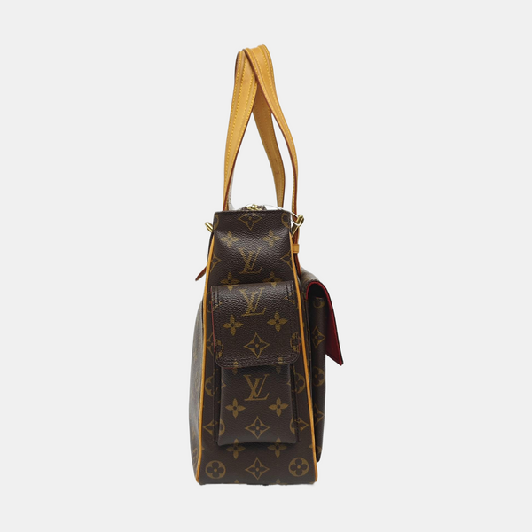 MULTIPLE Monogram Coated Canvas Brown