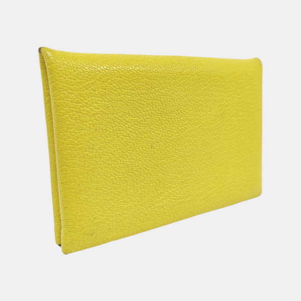 Calvi Chèvre Mysore Yellow Card Holder