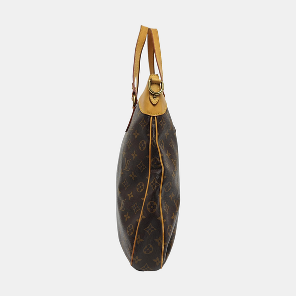 ODEON Monogram Coated Canvas Brown