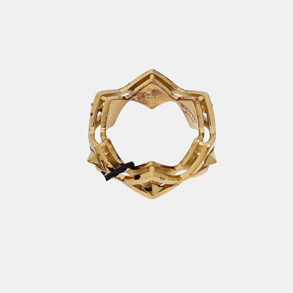 925 Sterling Silver Gold Ring EU 59