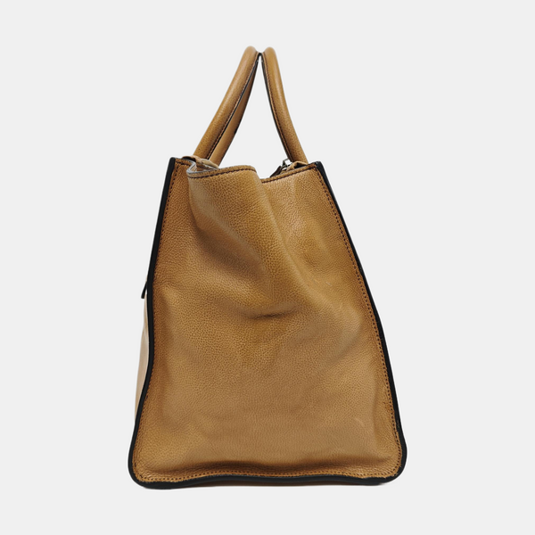 Calfskin Tote Bag Brown