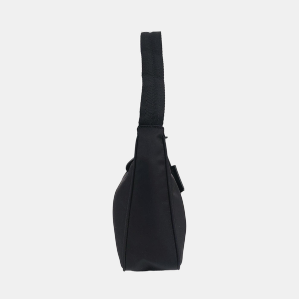 Authenticated pre-owned Re-Edition2000 Mini Nylon Black - Top Handle Bag at Looply