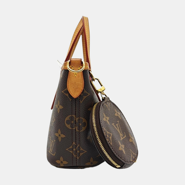 NEVERFULL BB Monogram Coated Canvas Brown