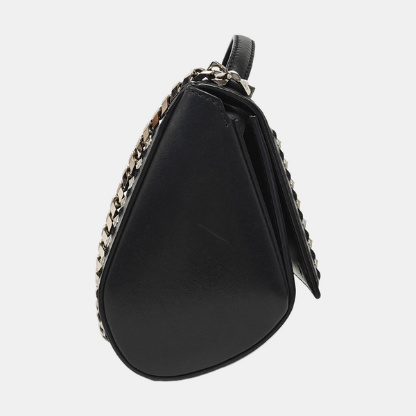 Calfskin Shoulder Bag Black