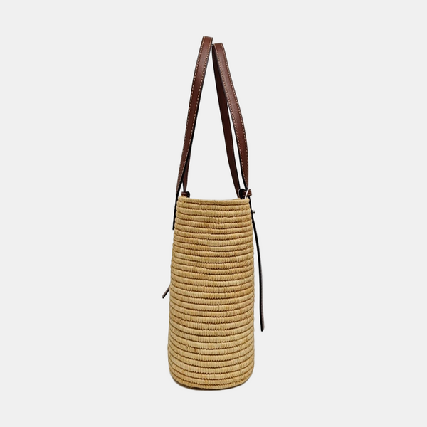 Basket Small Straw Beige