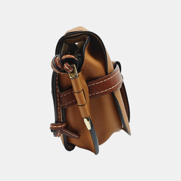 Gate Small Calfskin Brown