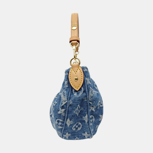 Pochette Valley Monogram Denim Blue